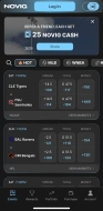 Novig screenshot